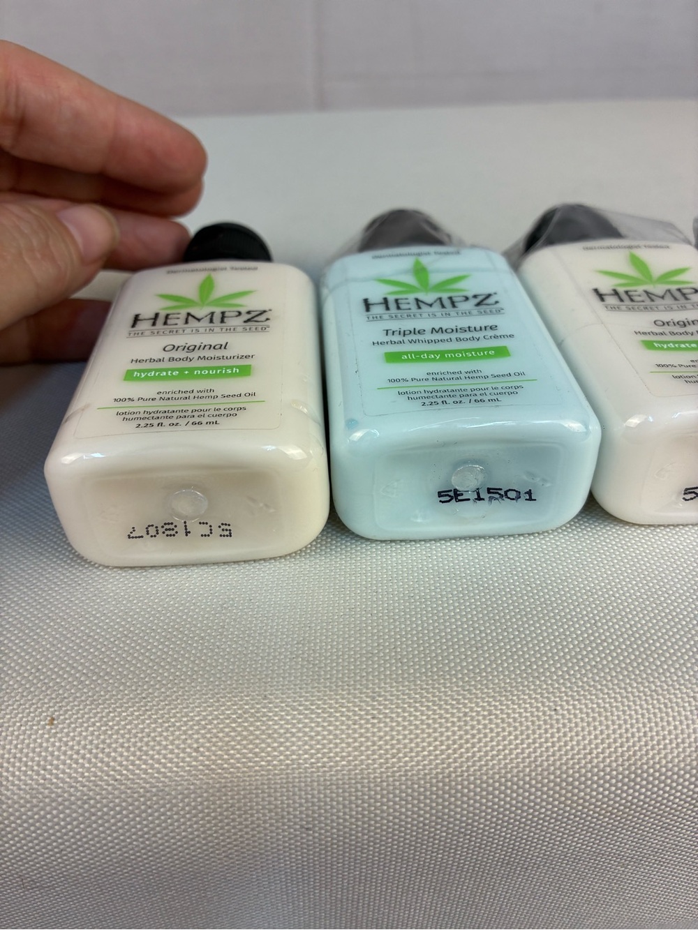 NEW Set of 5 Hempz Body Lotions - Picture 3 of 3